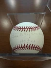 BILL MAZEROSKI autographed official Major League baseball
