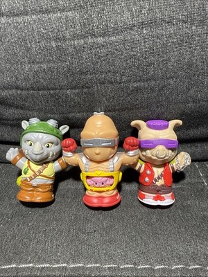 Teenage Mutant Ninja Turtles - Little People Collector- Bebop, Rocksteady, Krang