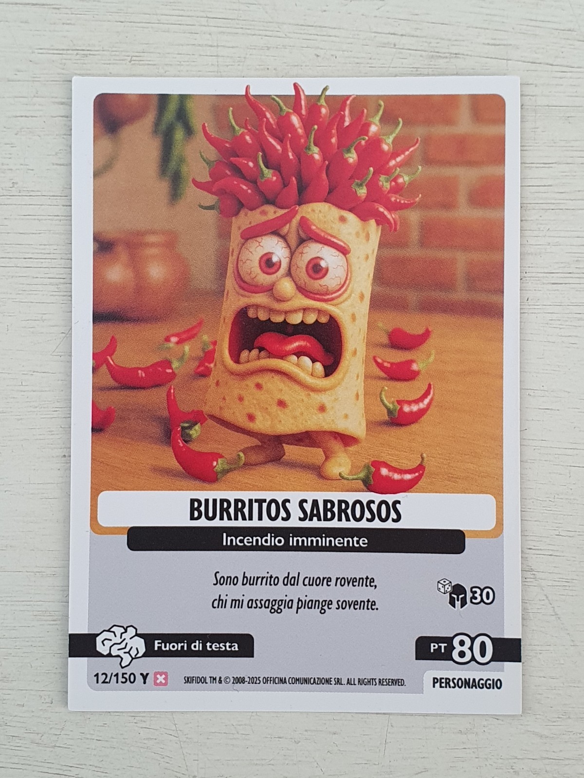 TCG Skifidol BRAINRIOT Burritos Sabrosos 12/150 ITA