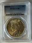 1928-S Peace Dollar $1 Silver Coin PCGS AU58 San Francisco Circulated