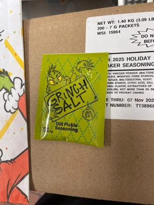 MCDONALD'S McDonald’s grinch salt 2025