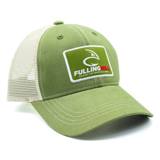 Fulling Mill Olive Stealth Trucker Style Fishing Hat - Fly Fishing Cap NEW 2026