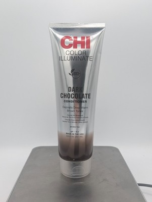CHI Color Illuminate Dark Chocolate Conditioner 8.5 oz , missing a bit