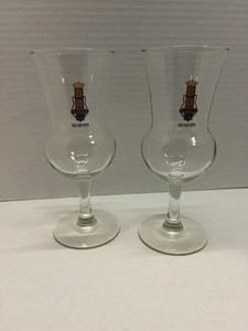 BB KING'S BLUES CLUB - Memphis- Hurricane glasses, beer glasses x2