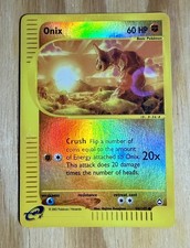 Onix 98/147 Aquapolis Reverse Holo Common English NM/M Vintage 2003 Pokémon TCG on eBay