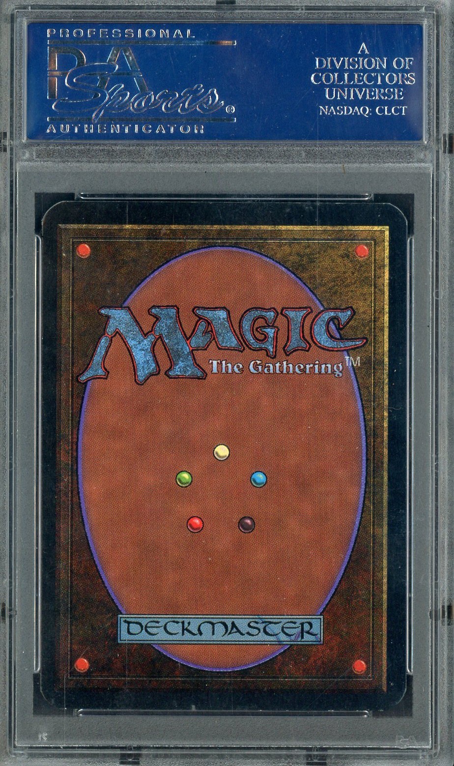 1993 Magic The Gathering MTG Alpha Edition Power Surge PSA 8 NM-MT view 2