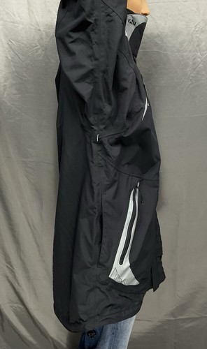 GILL OS2 HUNTING Coastal Offshore Black Waterproof Hooded PARKA men XL - Picture 13 of 24
