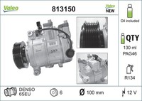 Kompressor Klimaanlage Valeo 813150 FÜR Audi Seat Klima Kompressor