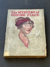MYSTERY OF SUICIDE PLACE Westbrook Hart Series #40 Mrs Alex Miller Dime Novel