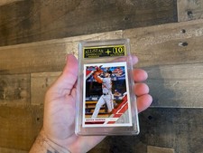 Bryce Harper Card 2019 Graded 10 Mint Panini Donruss Nationals Slab 183 MLB