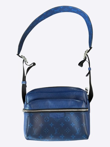 Louis Vuitton Outdoor Messenger Bag Blau Taigarama Monogramm - Bild 1 von 6