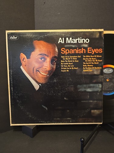 Al Martino Spanish Eyes Capitol stereo 1966 MONO LP in shrink VG/VG - Picture 2 of 9