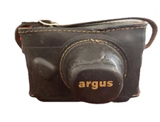 Vintage Argus C3 Rangefinder Camera With Case 35mm Collectible Photography
