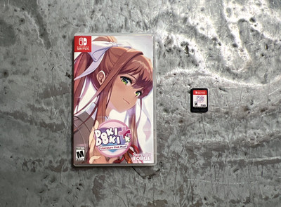 Nintendo Switch, Doki Doki Literature Club Plus Cartridge & Box | FREE SHIPPING!