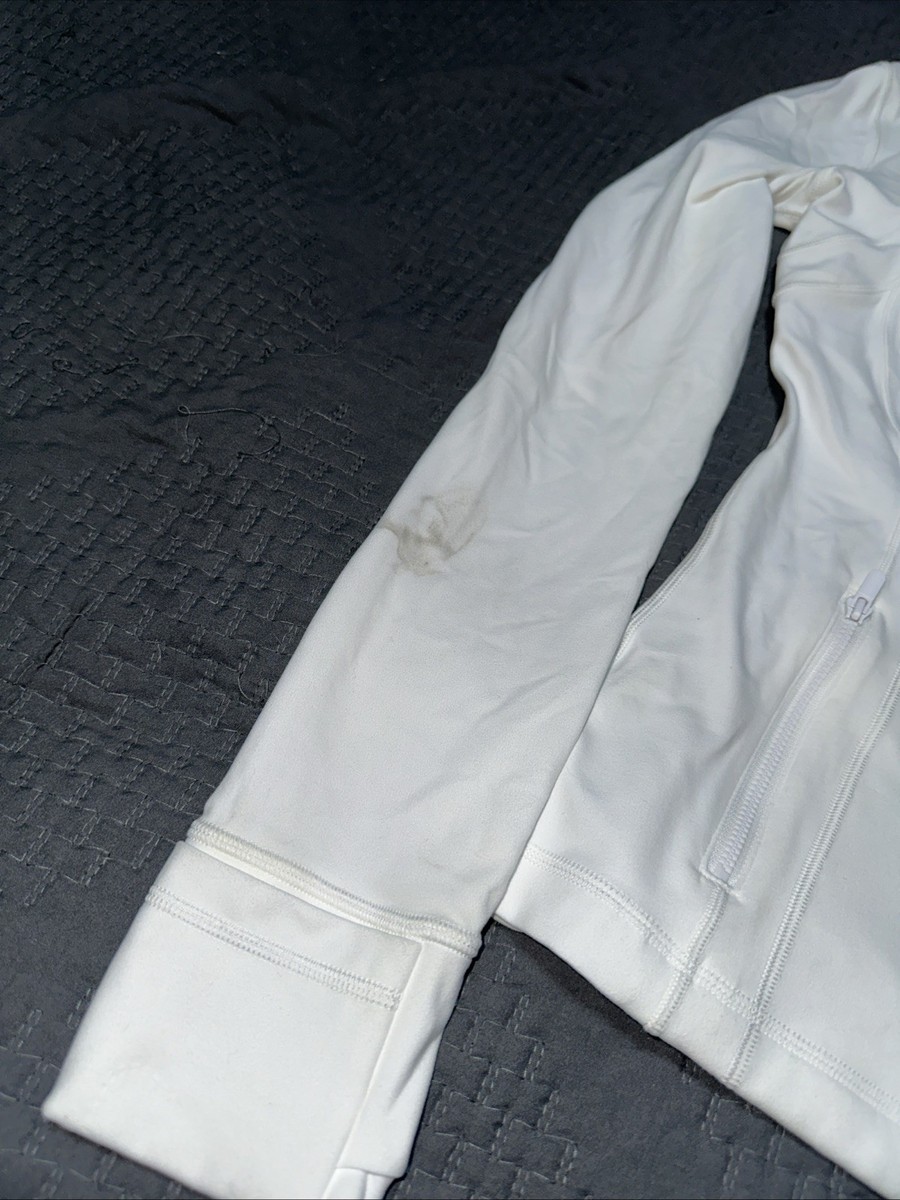 Lululemon *Define Jacket *Nulu All White Size 6 Discontinued