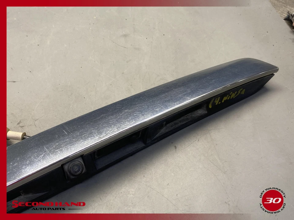 Puerta trasera Nissan Pathfinder 13-2016 puerta levadiza moldura adorno con cámara 90810-3KG0A Foto 3 de 4