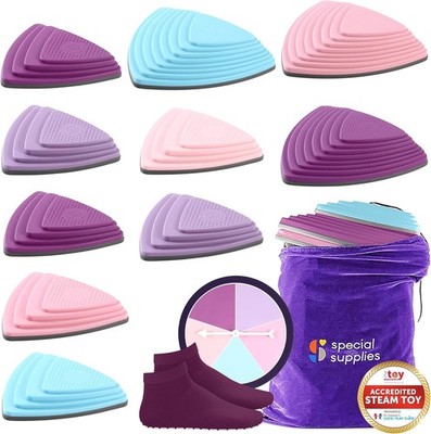 Stepping Stones Kids Indoor & Outdoor Balance Blocks Promote Coordination