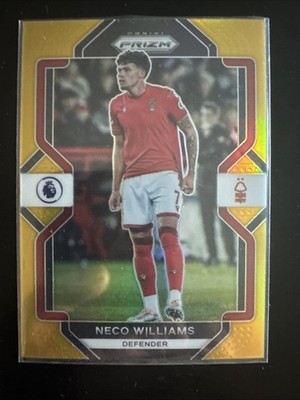 2022-23 Panini Prizm Premier League Gold Prizm /10 Neco Williams #141