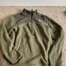 Men s Medium Zip-Up North Face Fleece