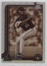 2025 Topps Chrome Sepia Refractor Cristian Mena #102 0i4k