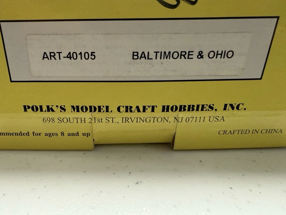 Aristo-Craft ART-40105 G / 1 Gauge Baltimore & Ohio B & O 2-Axle Tank Car NIB - Image 3 of 4
