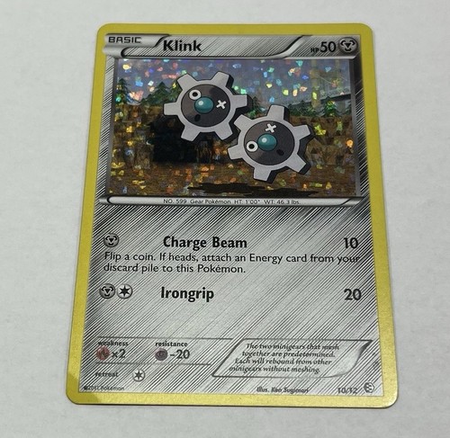 Klink - 10/12 Holo Promo McDonald's Promos 2011 010/012