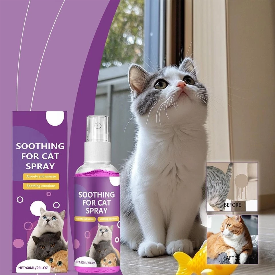 Pet Remedy Natural Calming Spray Dog Cat Pets Anxiety Relief Stress Sale/U.S - Image 2 of 4