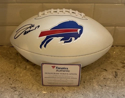 Josh Allen Buffalo Bills Signed Autographed NFL Football Ball *READ DESCRIPTION