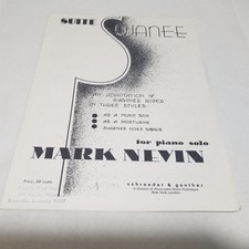 Suite Swanee by Mark Nevin for Piano Solo Sheet Music