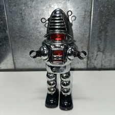 WIND UP RETRO SPACE Robby ROBOT Tin Toy lost ...