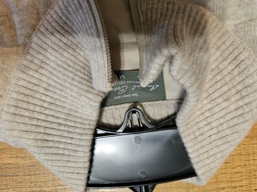 MOUNT LUSSARI by Daniel Cremieux 100% cashmere reversible duck down filling vest - Picture 5 of 14