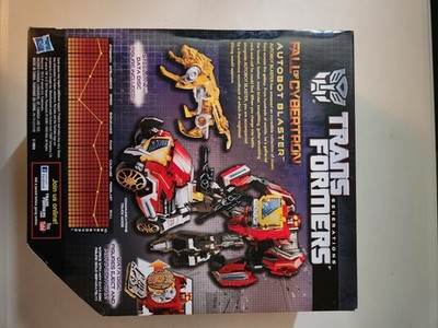 Transformers Generations Fall of Cybertron Blaster Action Figure NEW 2012
