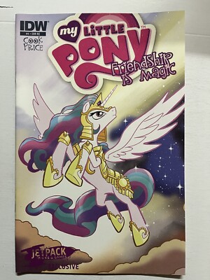 MY LITTLE PONY FRIENDSHIP IS MAGIC 4 Jetpack LIMITED EDITION variant IDW Brony |