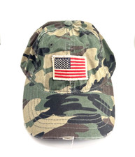 USA United States Of America American Flag Camo Ball Cap Hat Adjustable