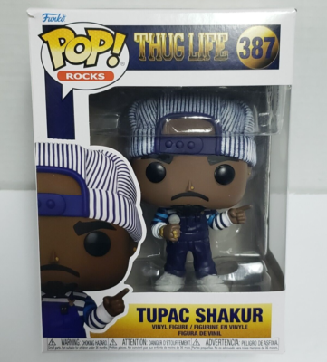 TUPAC SHAKUR - 2Pac THUG LIFE Funko POP! Rocks #387 Collectible