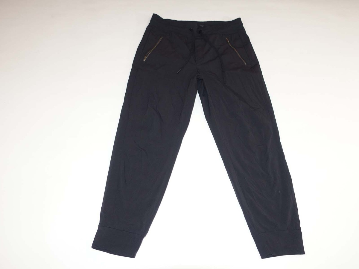 Athleta Women's Trekkie North Jogger Pants Size 10 Black High Rise Style  405726