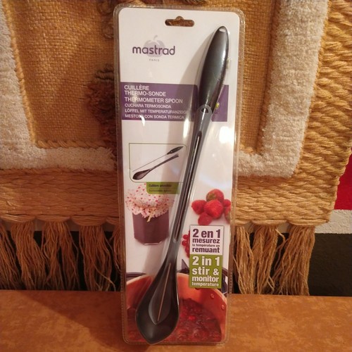 Mastrad Paris Thermometer Spoon 2 in 2 Stir + Monitor Temperature