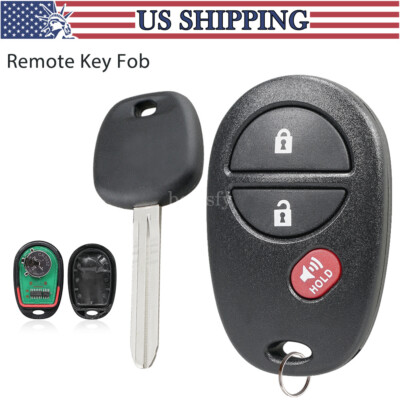 Replacement For 2011 2012 2013 2014 2015 Toyota Tundra Key + Fob Remote