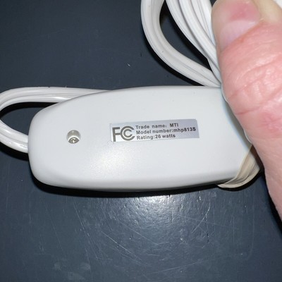 Original Walgreens Electric Blanket Pad Controller Control MTI mhp813S 26W  | eBay
