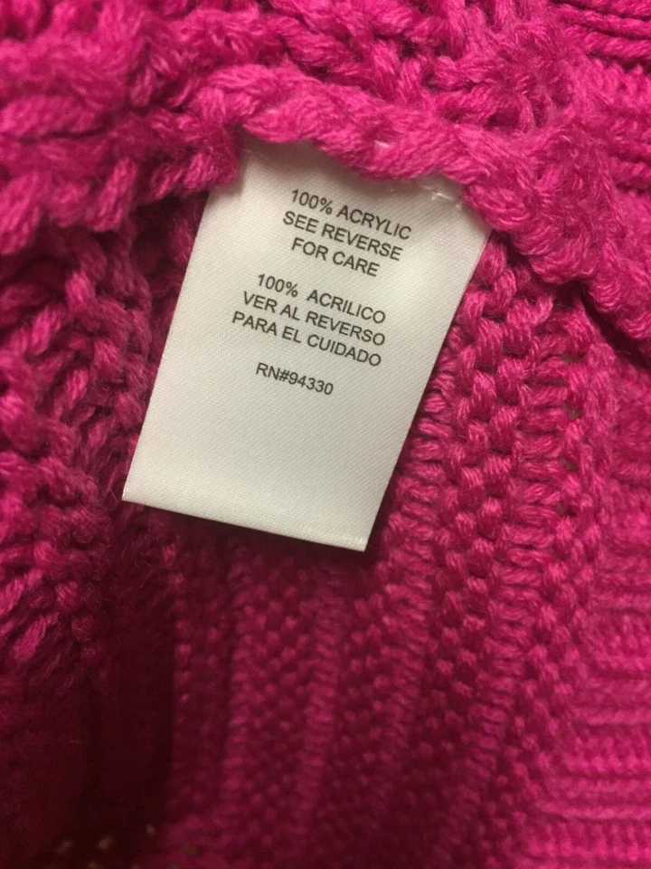 Один кардиган свитер розовый фиолетовый женщин плюс размер 3 X розничной $88 - Изображение 3 из 4