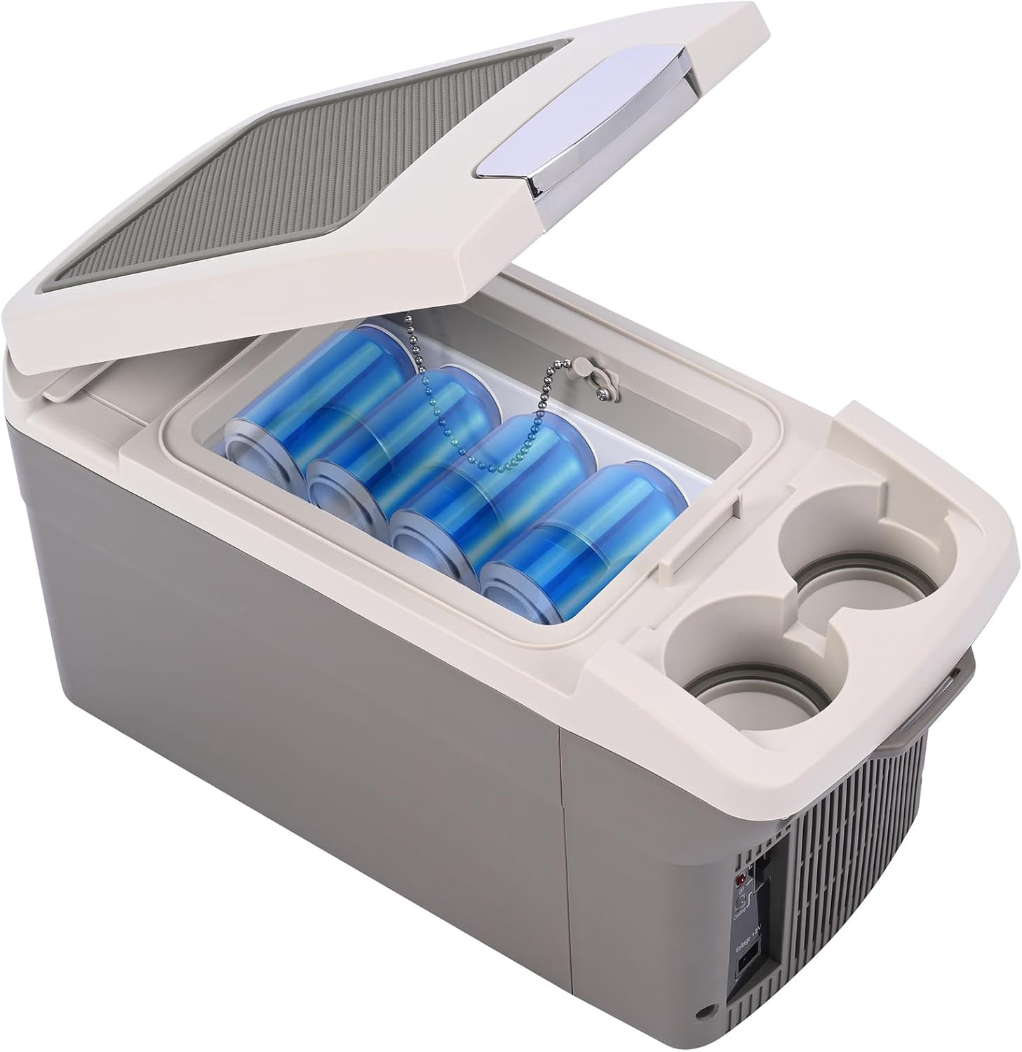 Portable 12V Car Refrigerator Cooler/Warmer 6 Quart for Camping & Travel