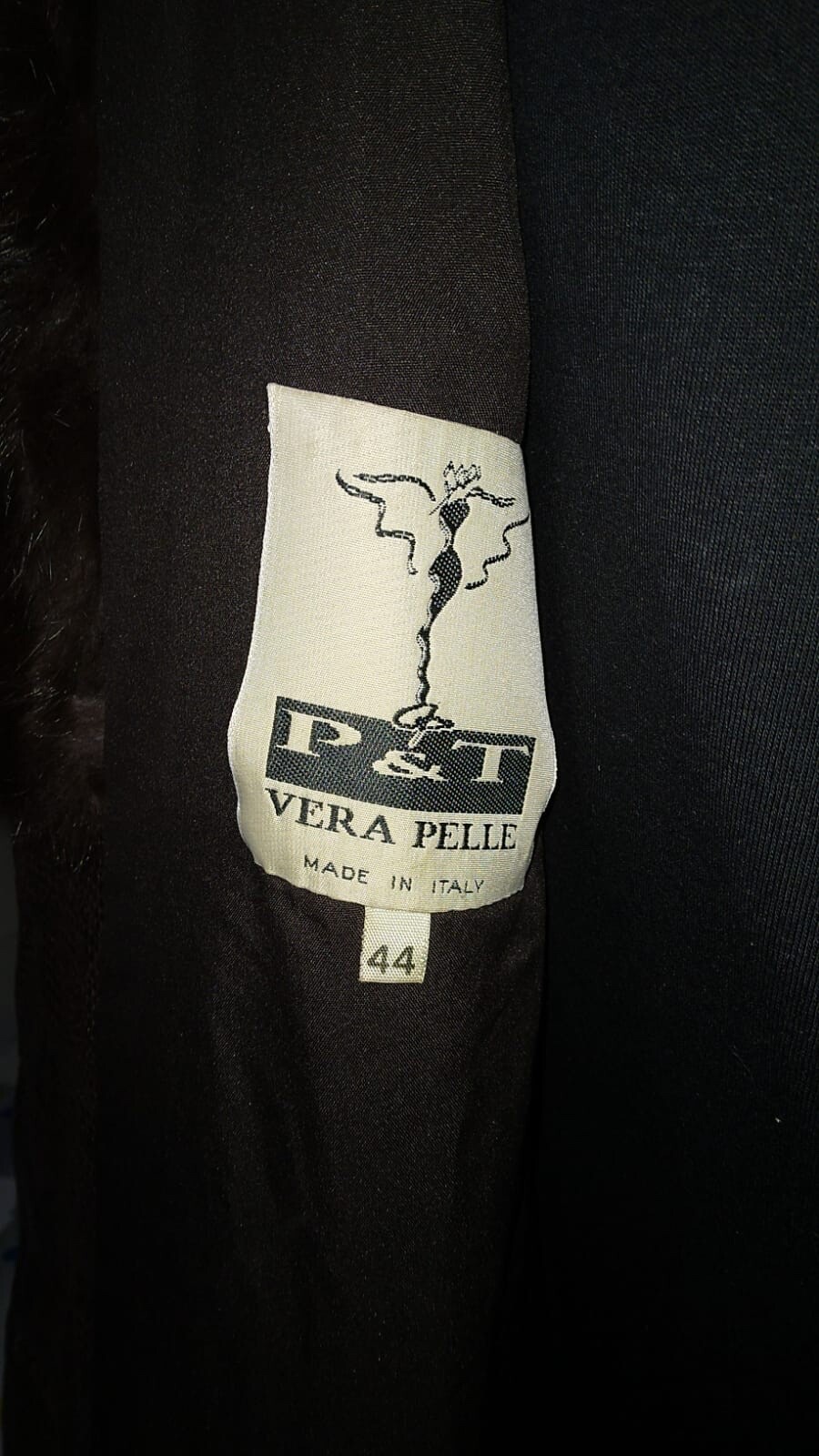 Used Womens Brown Python Fancy Leather Jacket Siz… - image 6