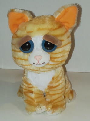 FEISTY PETS PRINCESS POTTYMOUTH EXPRESSION CHANGE TABBY CAT PLUSH STUFFED  ANIMAL