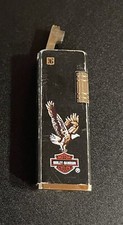 Vintage Harley Davidson Motorcycles Eagle Rollalite Style Lighter