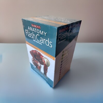 Barron's Anatomy Flash Cards - Ken Ashwell - NEW/SEALED