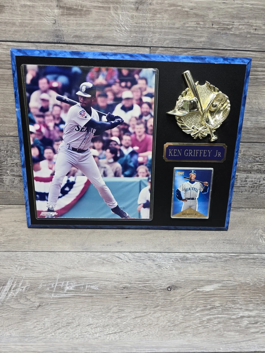 Ken Griffey Jr. Framed Photo 1 Card Wooden Plaque Collector
