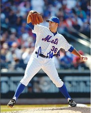 AUTOGRAPHED Sean Gilmartin New York Mets 8X10 photo - COA 