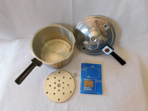 Vintage Presto Mod. 409A Four Quart Pressure Cooker Canner - Picture 4 of 8