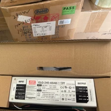 Mean Well ELG-240-48AB-3Y LED Driver for Parking lot Lights, 100-240VAC