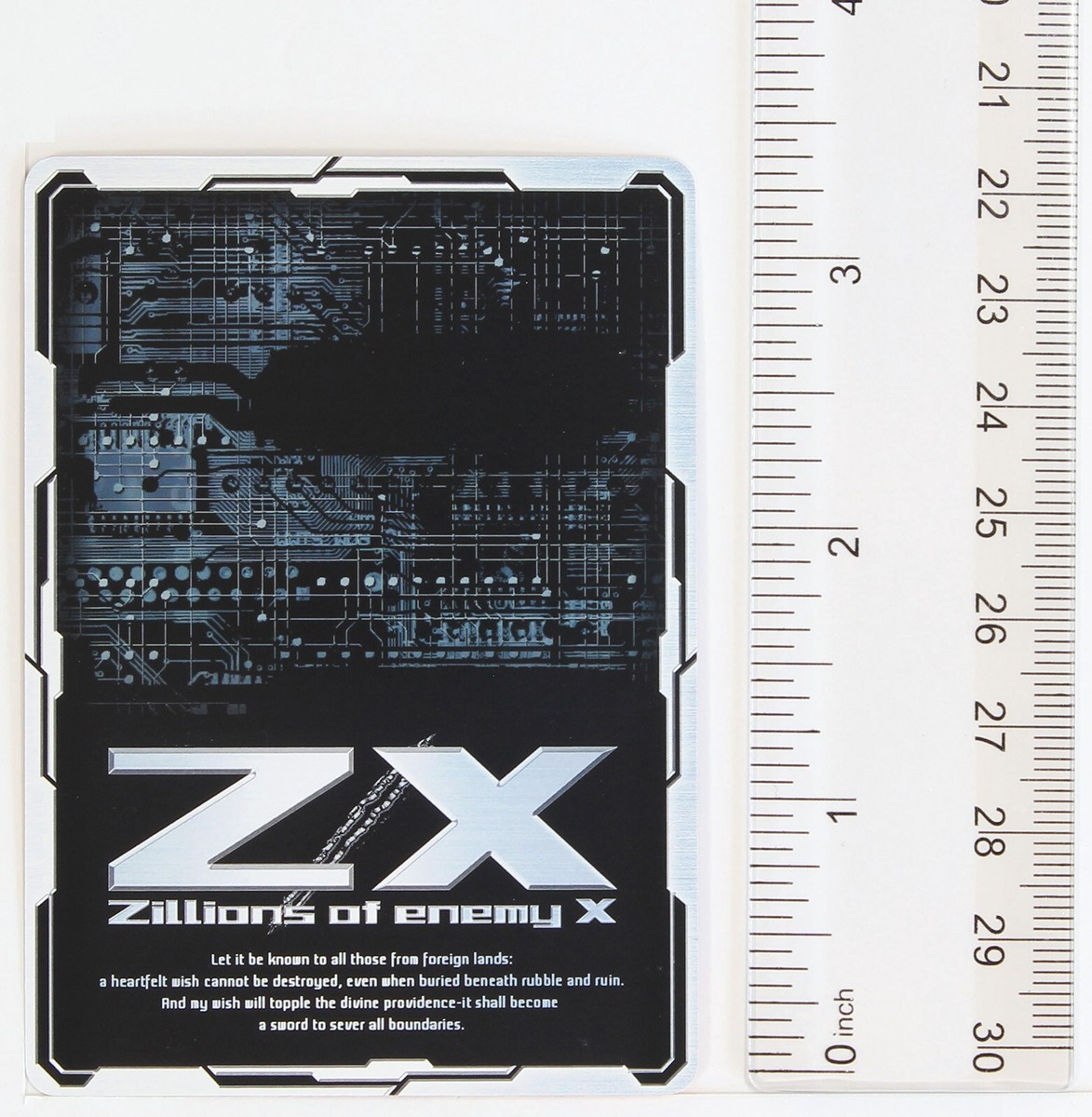 Z/X Zillions of Enemy X Card TCG B18-092 UC Ominous “Yogen” Wear
